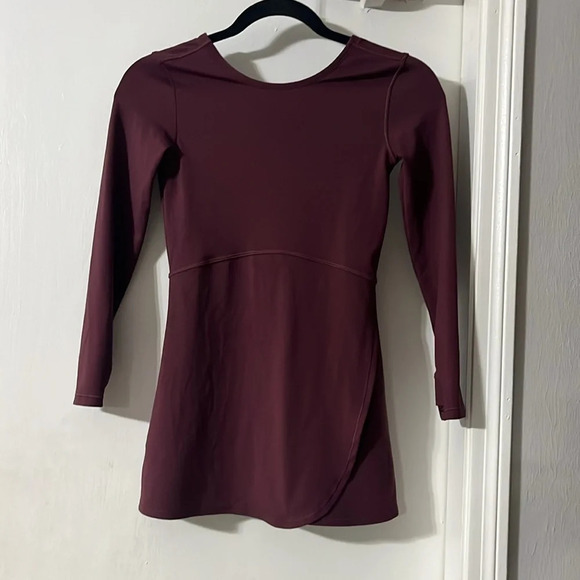 Athleta Girl Chit Chat Robe Dress Size 7 Long Sleeve In - Picture 4 of 9